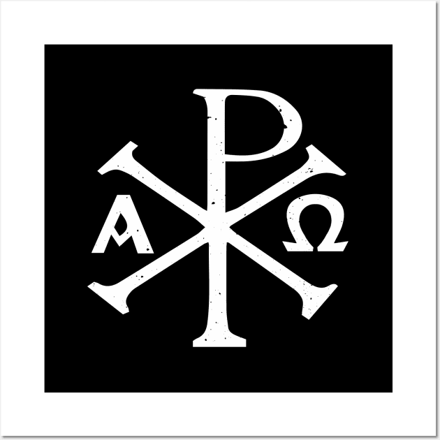 chi-rho alpha omega Wall Art by jerbing